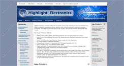 Desktop Screenshot of highlightelectronics.com.au